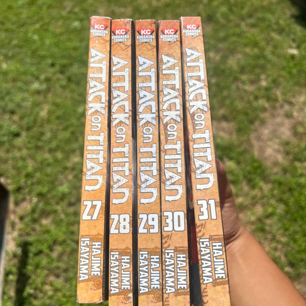 Attack on Titan Manga Volumes 27-31